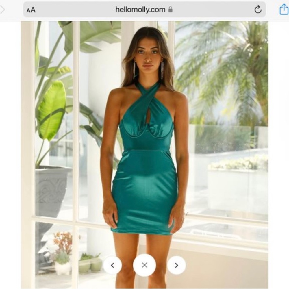 Hello molly green xs dress